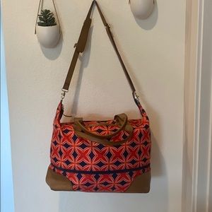 Stella and Dot Expandable Weekender Bag